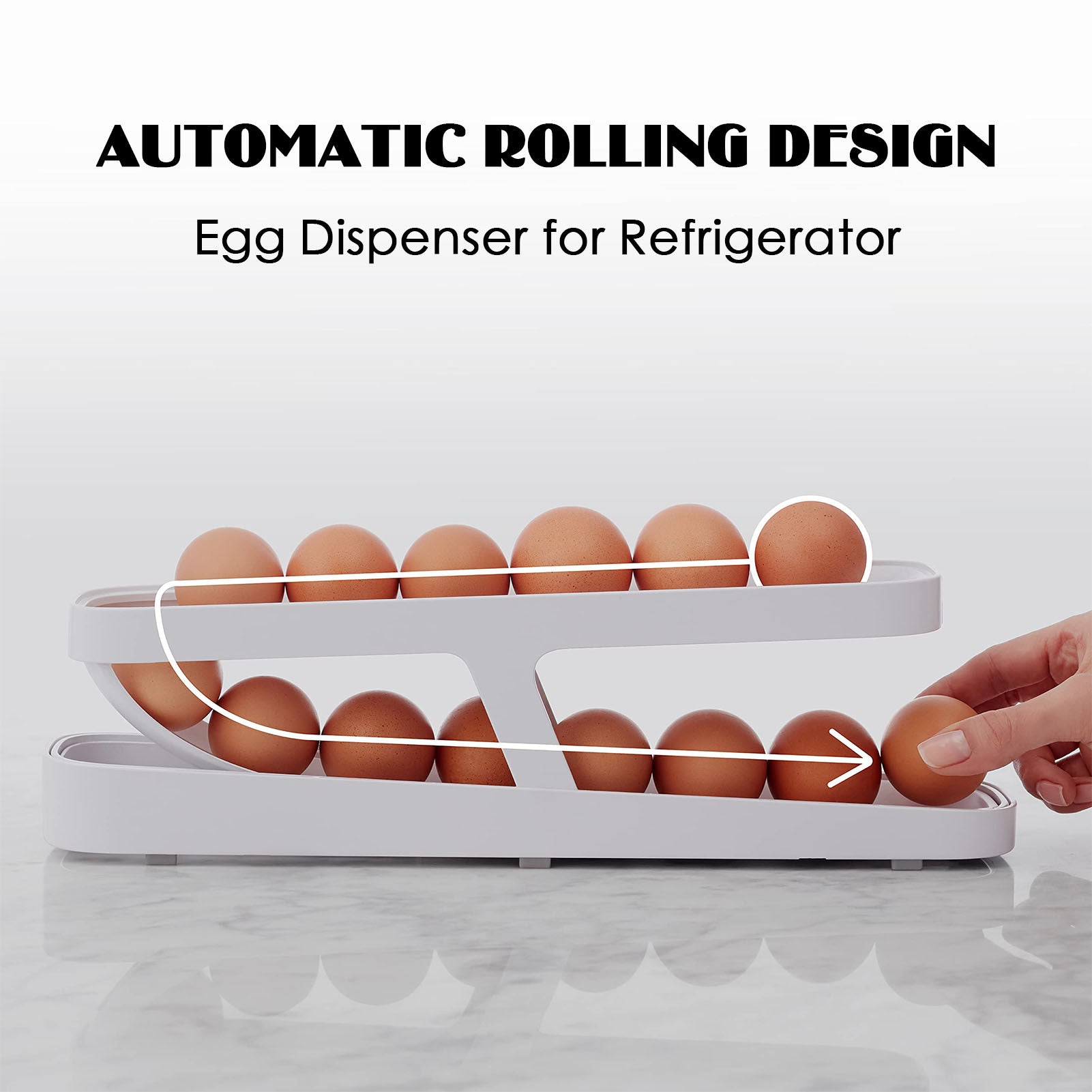 Automatic Sliding Egg Roller