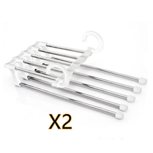 5 In 1  Multi-functional Stainless Hangers