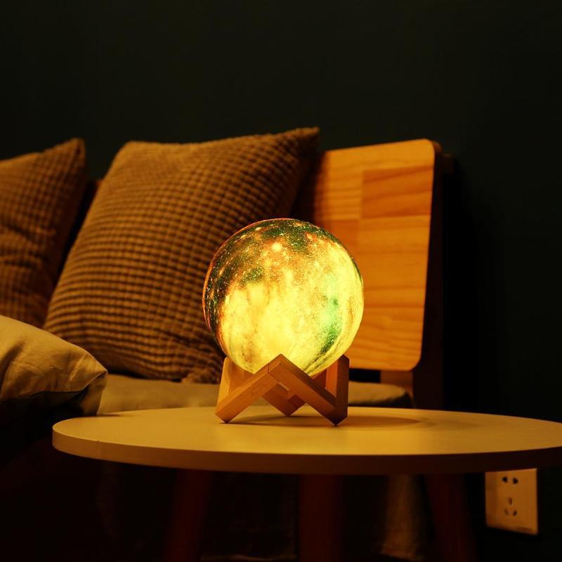 3D Printing Lunar Creative Night Light