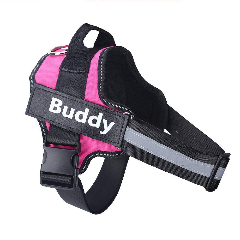 Custom No-Pull Reflective Dog Harness