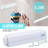 Retractable Clothesline - Space-Saving Laundry