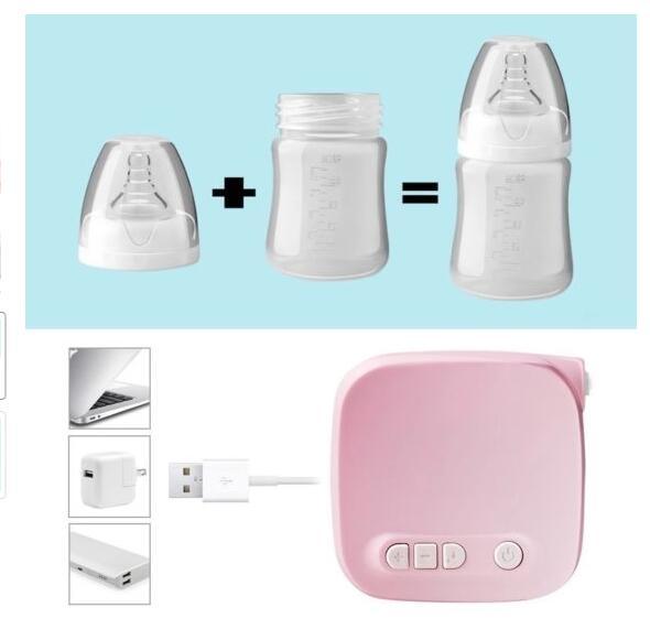 Breast Pump Kit with Natural Suction and USB Charging