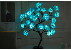 Rose Blossom LED USB Table Lamp