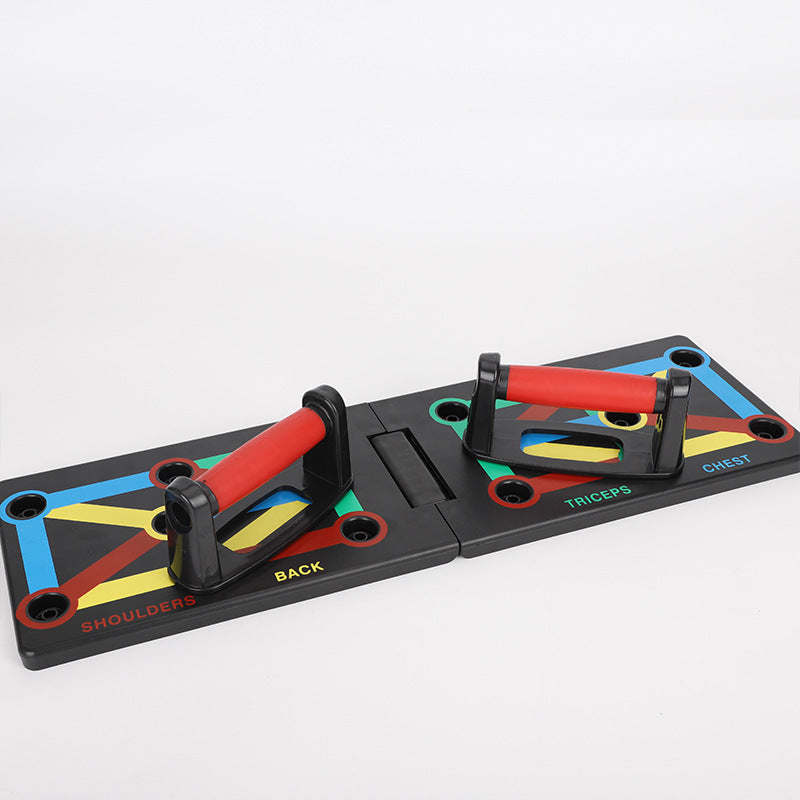 Nine Function Push-Up Board Bracket for Indoor Gymmer