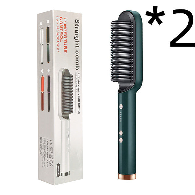 Dual-Function Hot Comb & Curling Tong