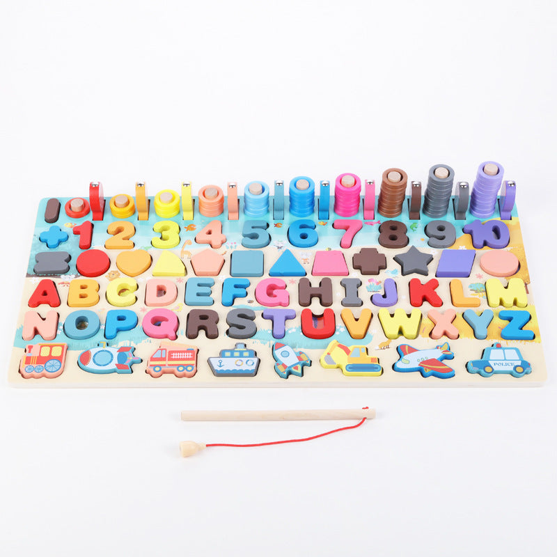 Montessori Math Fishing Key Board