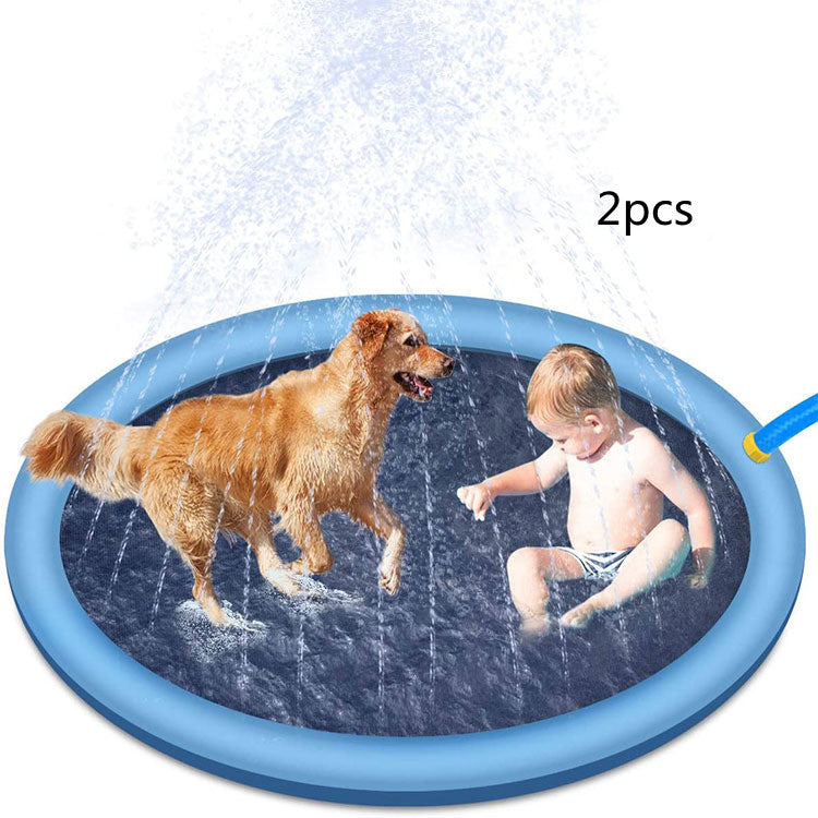 Slip-Resistant Splash Pad & Pool