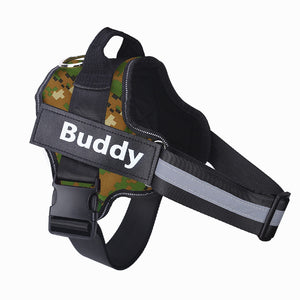 Custom No-Pull Reflective Dog Harness