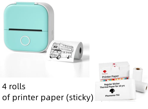 Mini Bluetooth Thermal Label Printer