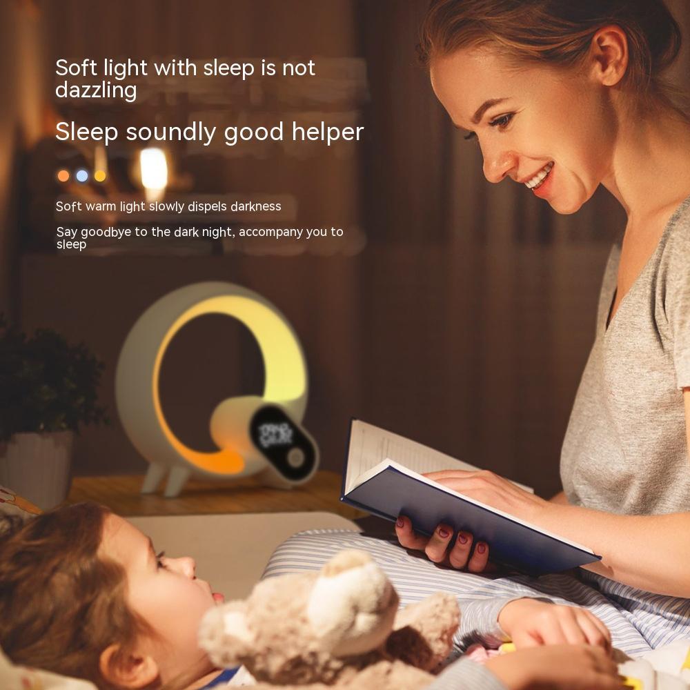 Q-Lux Dawn: Smart Light & Sound Alarm Clock