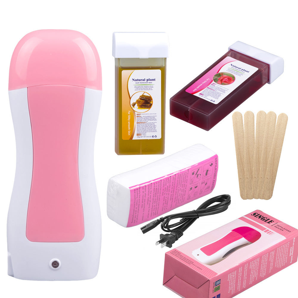 Paraffin Wax Heater & Hair Removal Tape Set