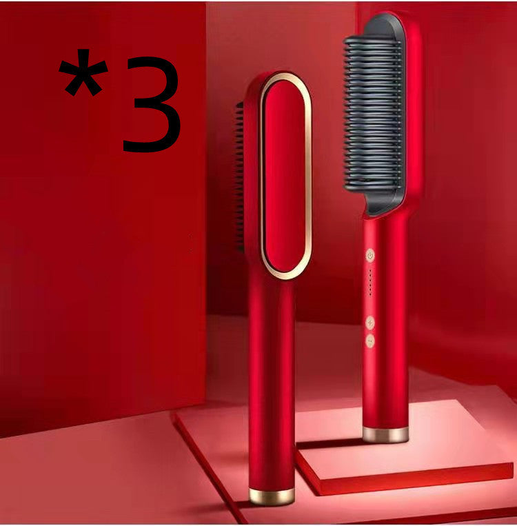 Dual-Function Hot Comb & Curling Tong