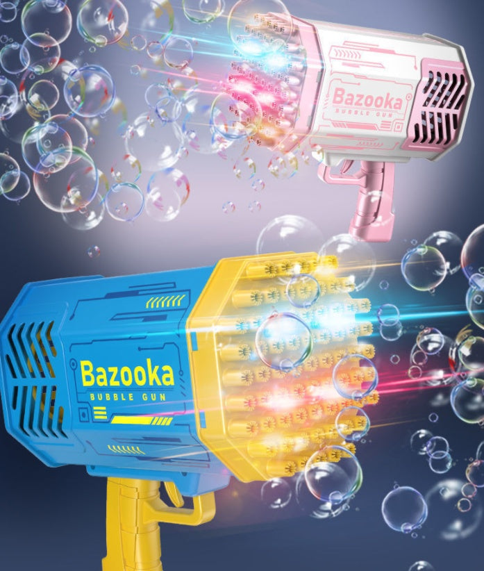 Bubble Blaster 69: Light-Up Rocket Shooter