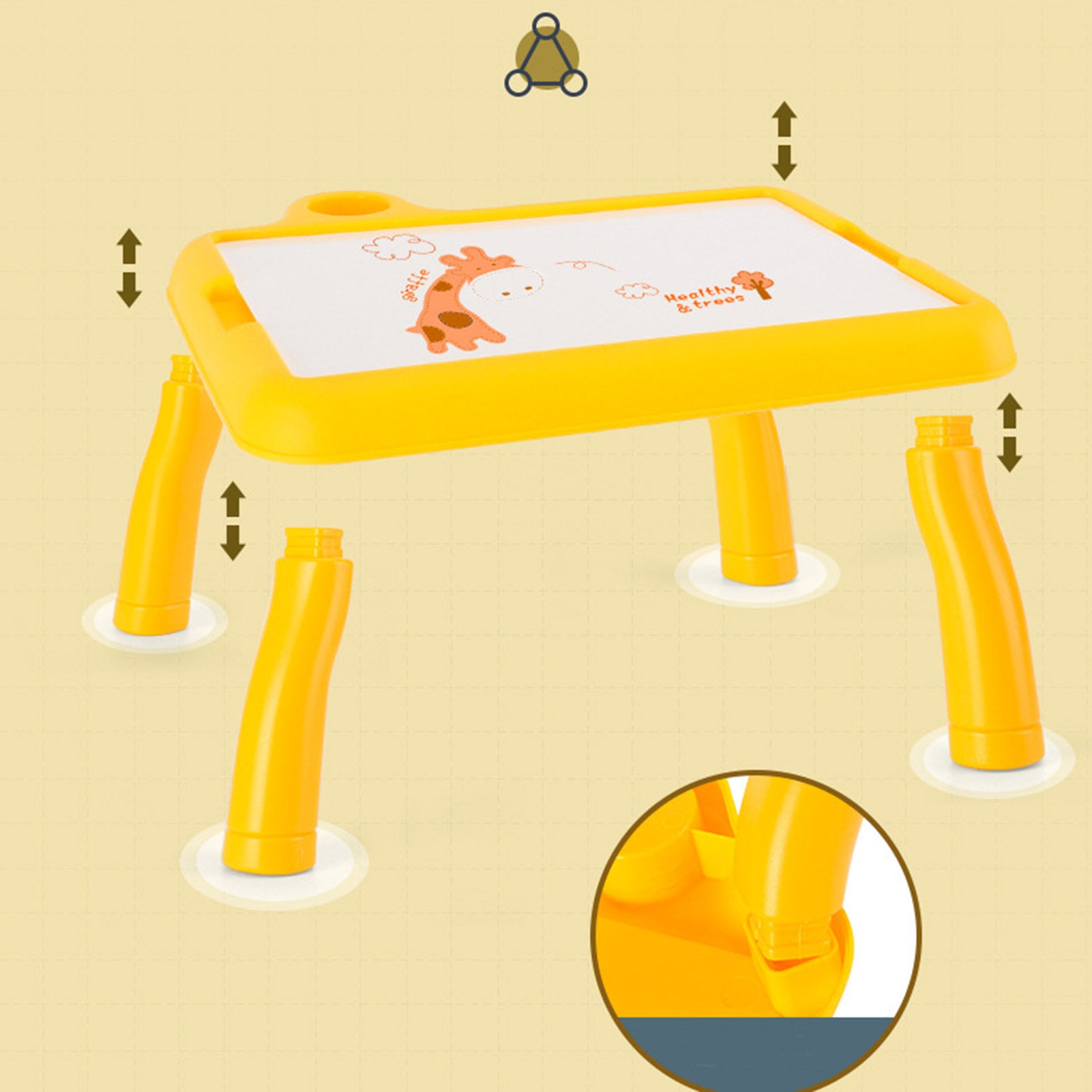 Children LED Projector Art Drawing Table Toys