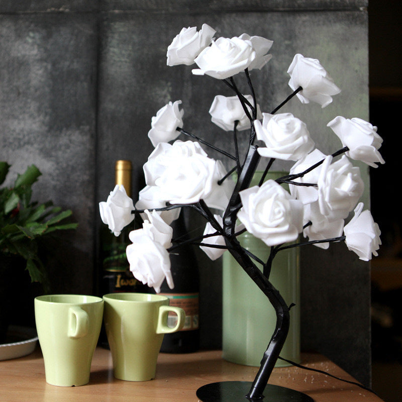 Rose Blossom LED USB Table Lamp