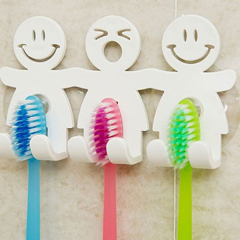 Cute Smile Tooth Brush Holder