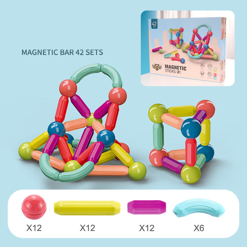 Magnetic Stick Building Blocks Set