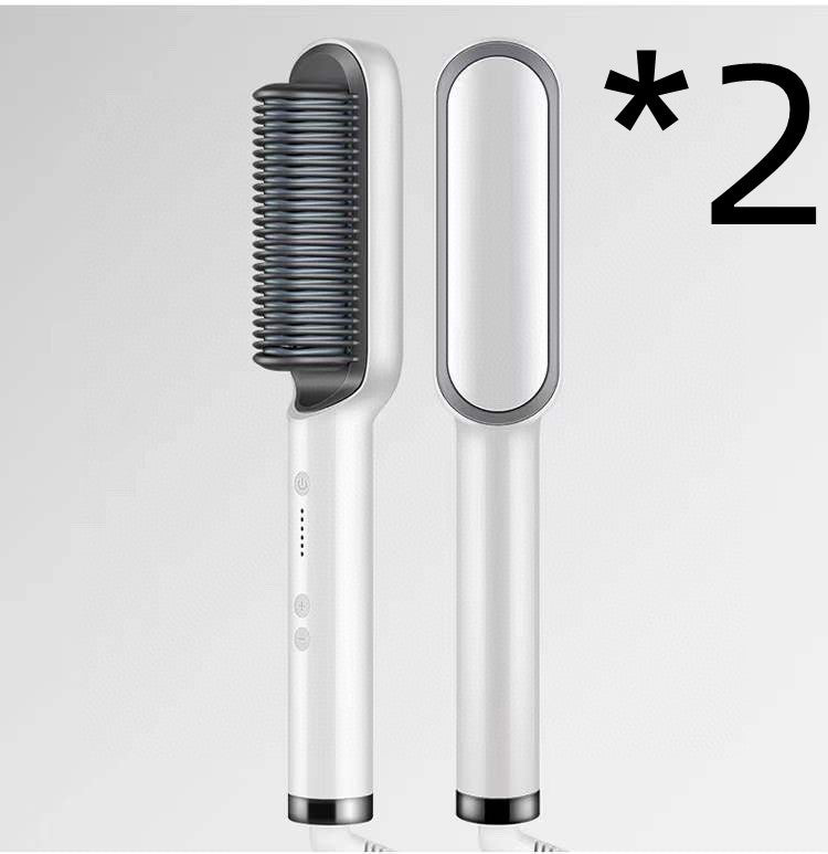 Dual-Function Hot Comb & Curling Tong