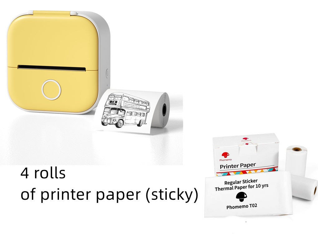 Mini Bluetooth Thermal Label Printer