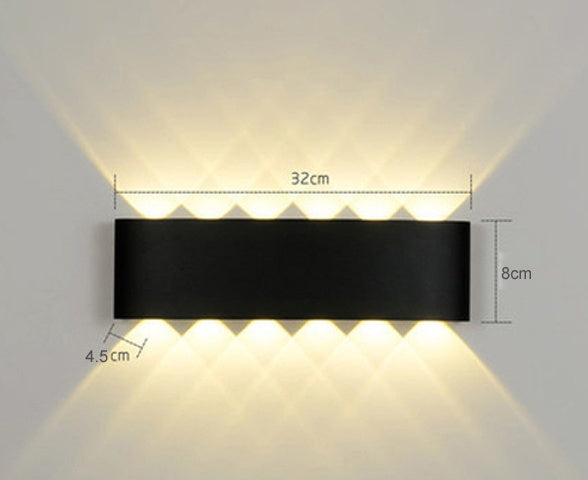 Radiant Glow LED Wall Lamp