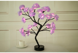 Rose Blossom LED USB Table Lamp