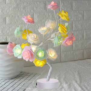 Rose Blossom LED USB Table Lamp