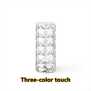 Nordic Crystal Glow USB Touch Lamp