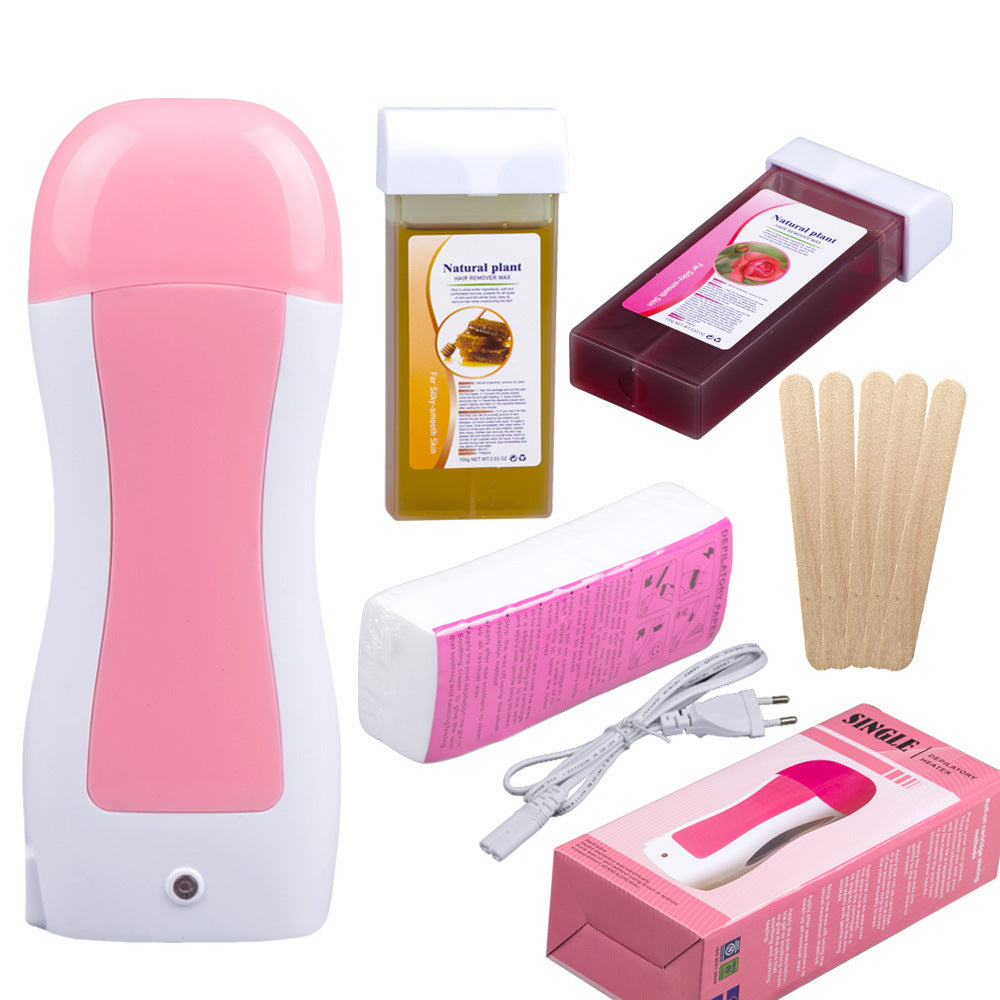 Paraffin Wax Heater & Hair Removal Tape Set