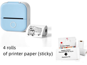 Mini Bluetooth Thermal Label Printer