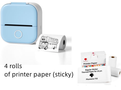 Mini Bluetooth Thermal Label Printer