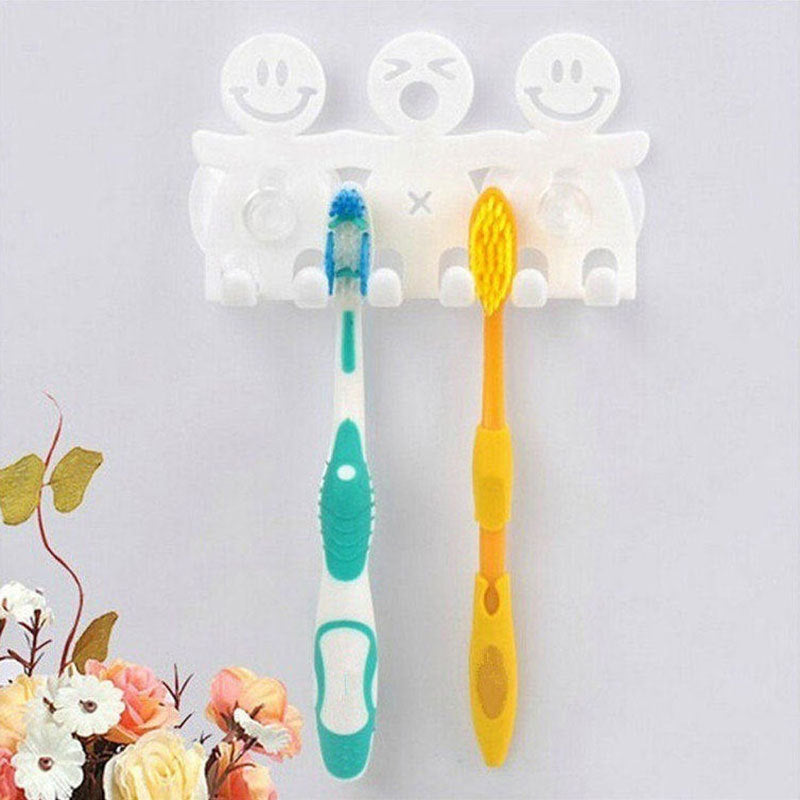 Cute Smile Tooth Brush Holder