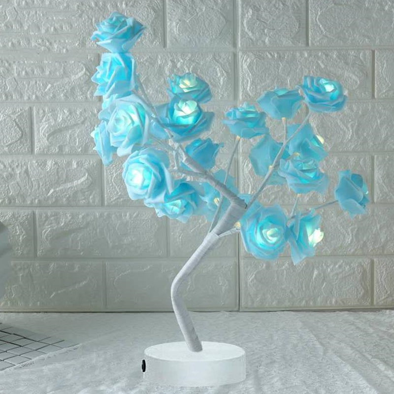 Rose Blossom LED USB Table Lamp