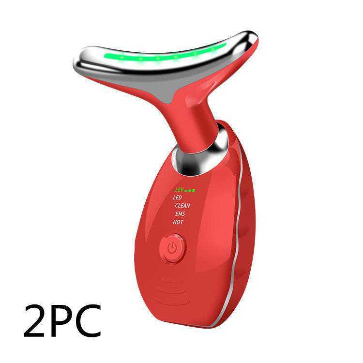 Neck Face LED Photon Therapy Massager