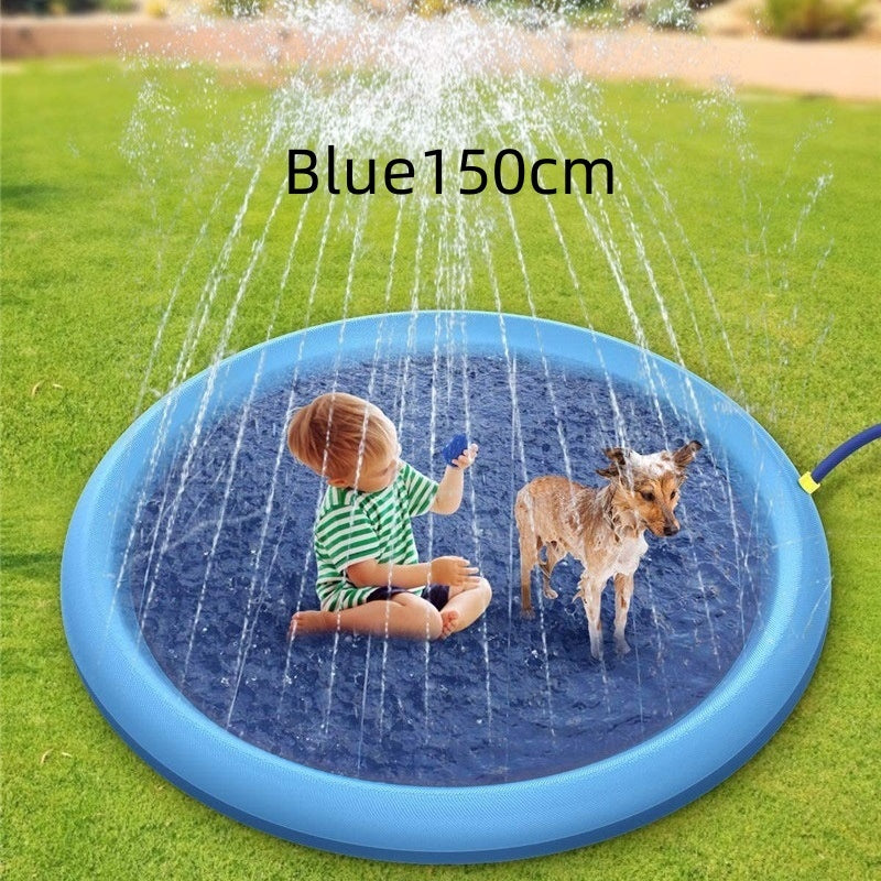 Slip-Resistant Splash Pad & Pool