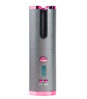 Rechargeable Automatic Hair Curler with LCD Display