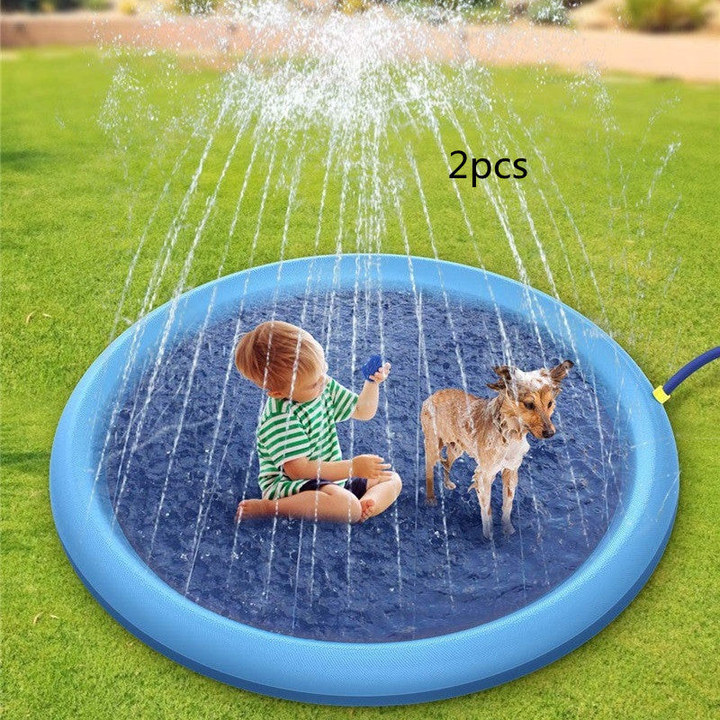 Slip-Resistant Splash Pad & Pool