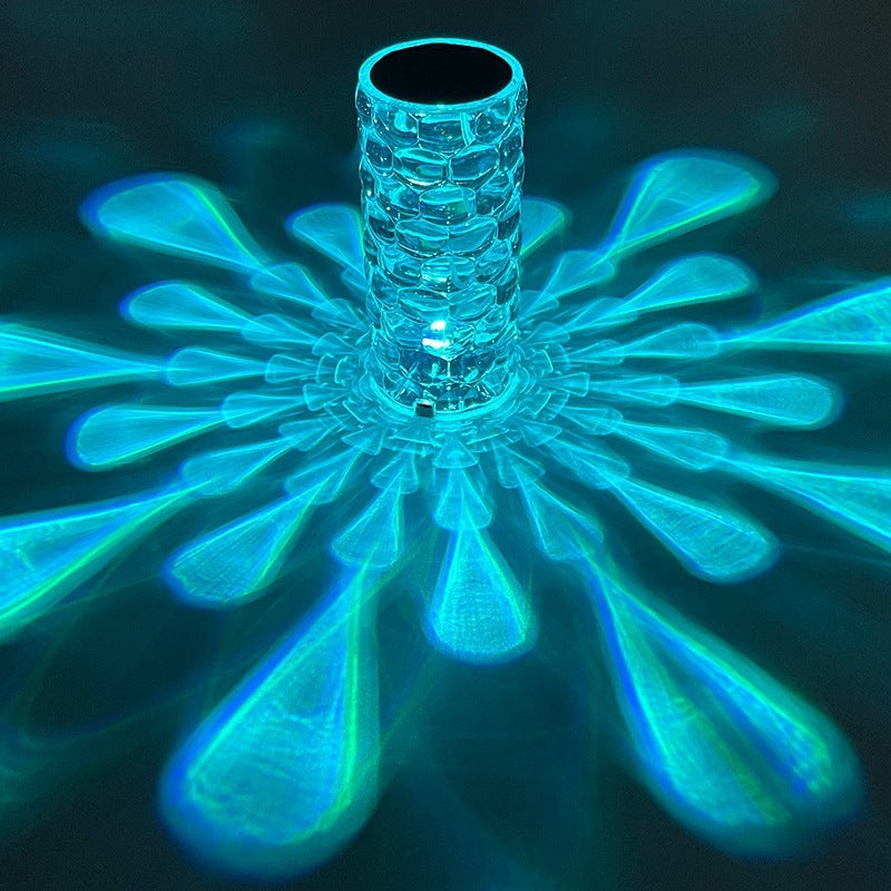 Nordic Crystal Glow USB Touch Lamp