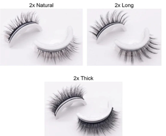 Long-Lasting, Waterproof Eyelash & Eyeliner Set