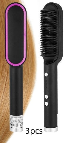 Dual-Function Hot Comb & Curling Tong