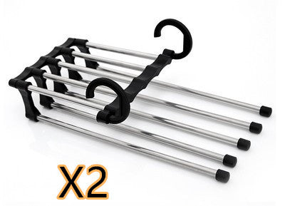 5 In 1  Multi-functional Stainless Hangers