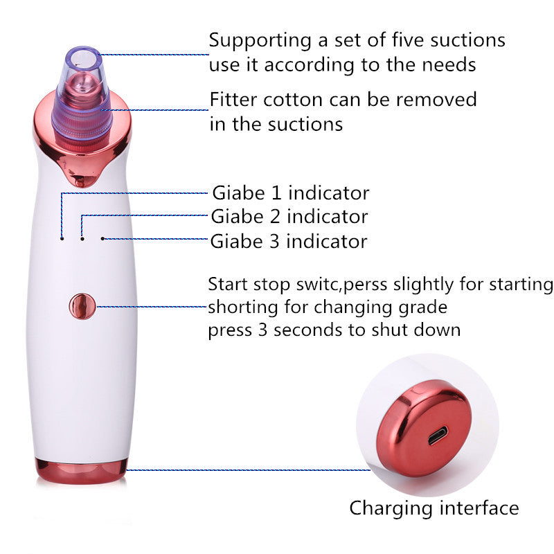 GlowClear Blackhead Vacuum & Pore Cleaner