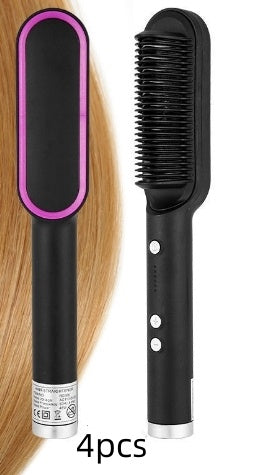 Dual-Function Hot Comb & Curling Tong