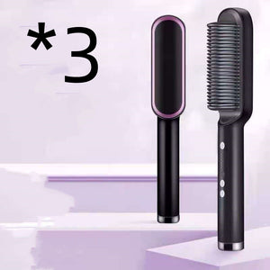 Dual-Function Hot Comb & Curling Tong