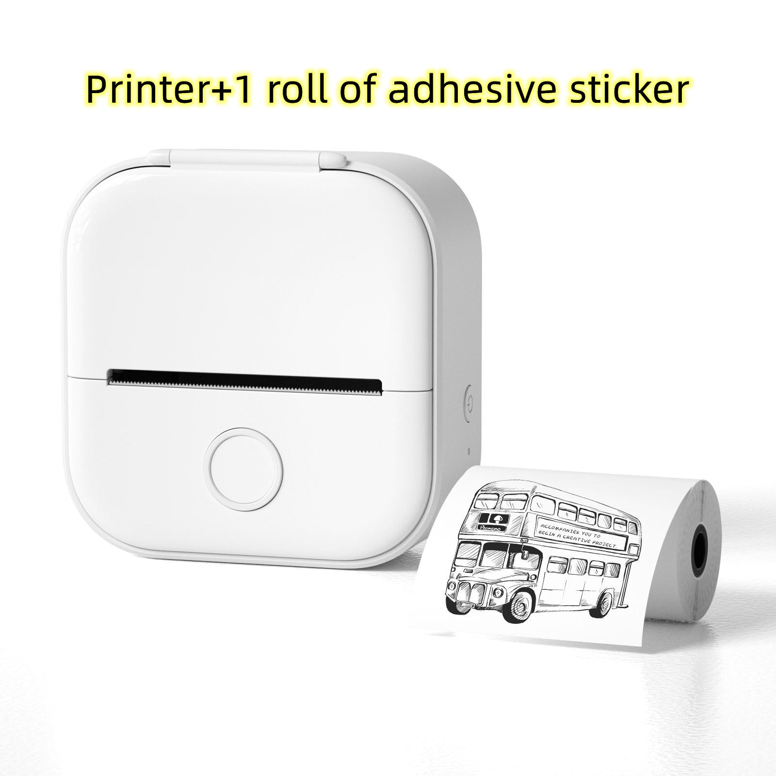 Mini Bluetooth Thermal Label Printer