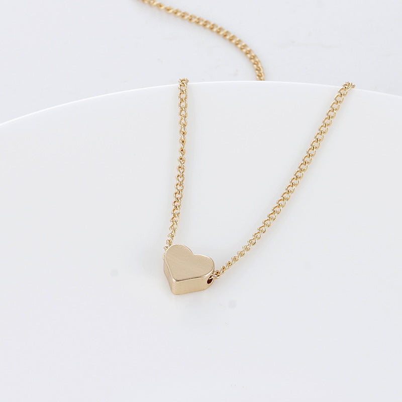 Double Sided Love Pendant Necklace