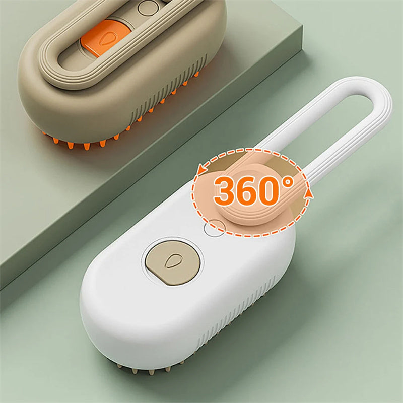 3 In 1 Electric Steam Pet Hair Brush