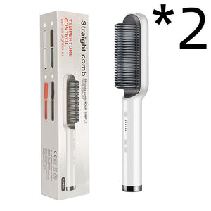 Dual-Function Hot Comb & Curling Tong