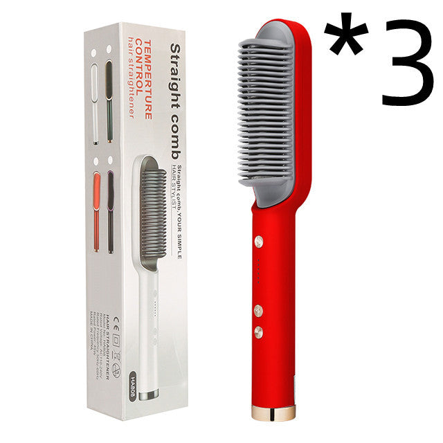 Dual-Function Hot Comb & Curling Tong