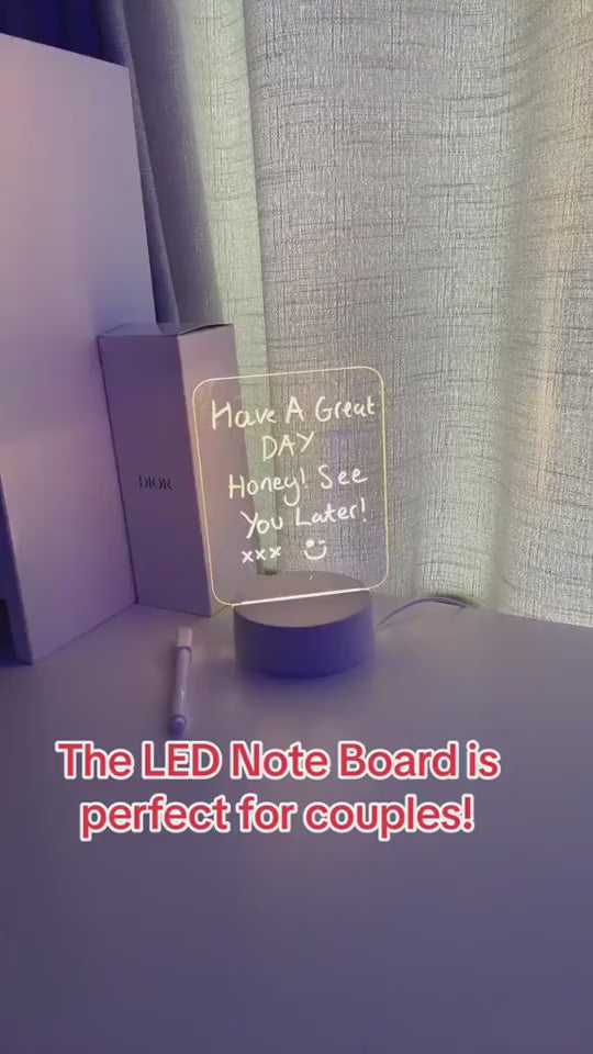 GlowWrite LED Message Board